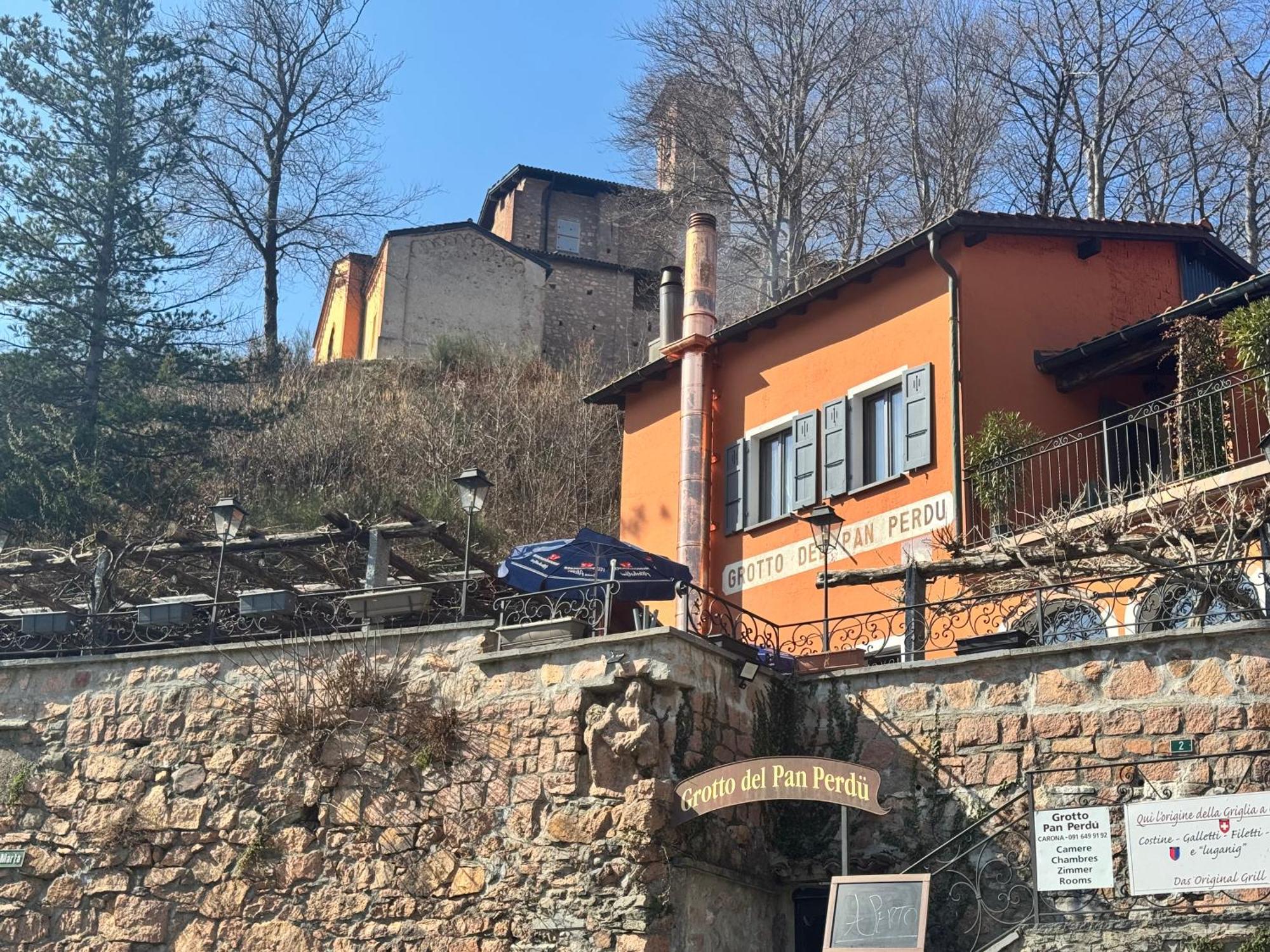 Grotto Del Pan Perdue Bed and Breakfast Lugano Buitenkant foto